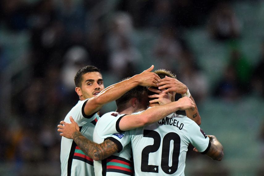 Qatar 2022: Cómodo triunfo 3-0 de Portugal en Azerbaiyán