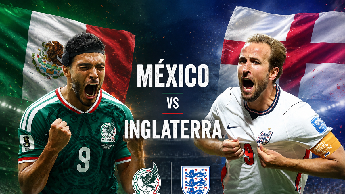 México vs Inglaterra: EN VIVO