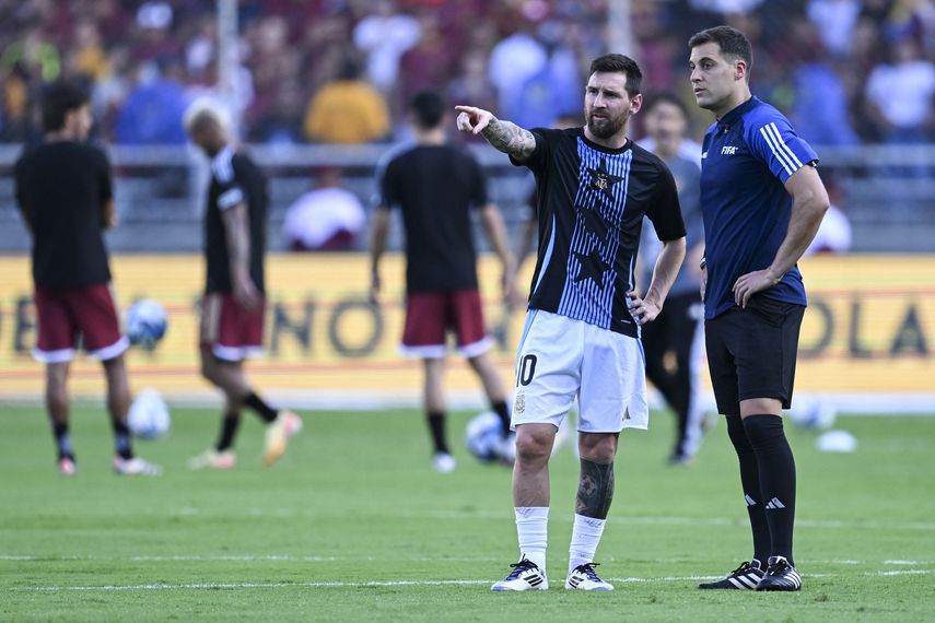 Selección de Argentina: Lionel Messi en el XI titular ante Venezuela&nbsp;