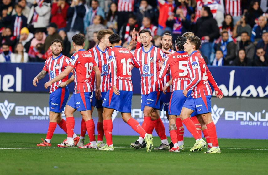 &nbsp;Atlético de Madrid vence por la mínima al Marbella y avanza a 8vos de Copa del Rey