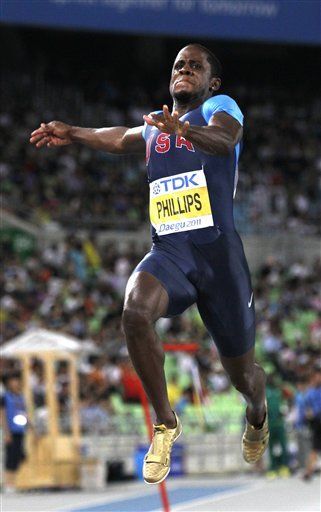 Mundial: Phillips consigue el tetracampeonato en salto largo