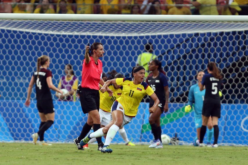 Colombia  empata con EEUU en el fútbol de mujeres de Río