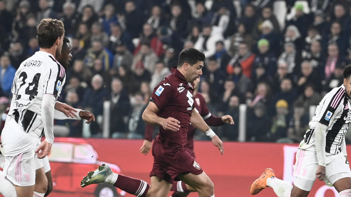 Juventus no pasó del empate con el Torino en la Serie A Juventus no pasó del empate con el Torino en la Serie A