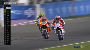 Lorenzo gana en MotoGP en GP de Catar por delante de Dovizioso y Márquez