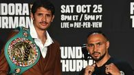 Sebastian Fundora y Keith Thurman superan la báscula Sebastian Fundora y Keith Thurman superan la báscula