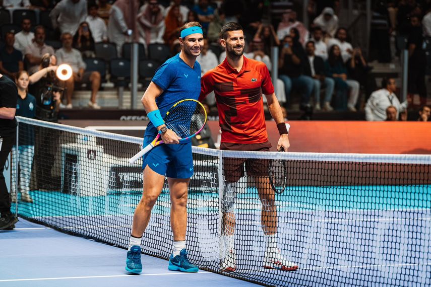 Novak Djokovic gana a Nadal en Riad en el último capítulo de su histórica rivalidad