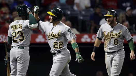 Laureano, Montas brillan, Oakland frena racha de 5 derrotas