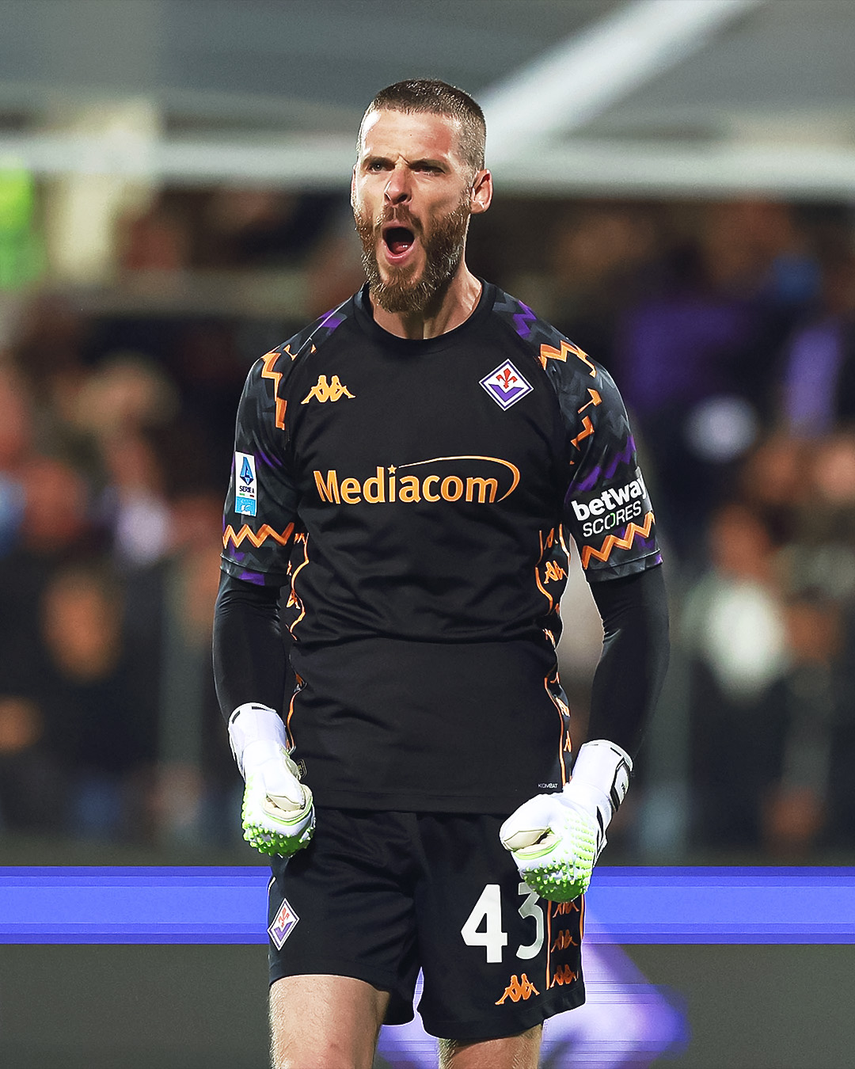 La Fiorentina venció al AC Milan con un brillante David de Gea