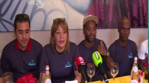 El Súper Campeón Jezreel Corrales tuvo ameno conversatorio con la prensa
