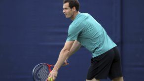 Andy Murray regresa a la acción en el Queens Club