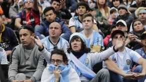 Argentinos lloran la eliminación en el Mundial