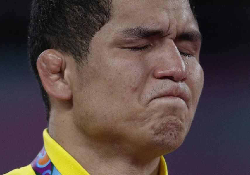 Venezolano Avendaño sorprende con oro en lucha grecorromana