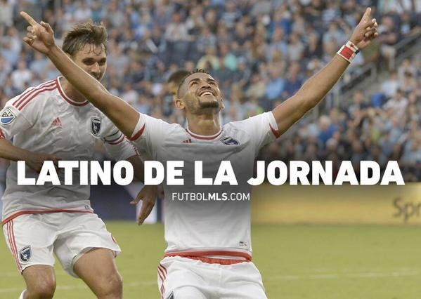 Aníbal Godoy escogido Latino de la Jornada en la MLS