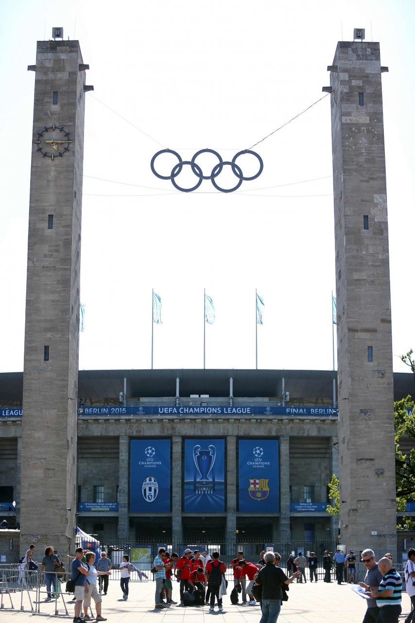 Preparativos para la Final de la UEFA Champions League