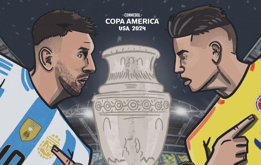Copa América 2024: Lionel Messi y James Rodríguez lideran a sus selecciones en el once