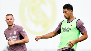 Real Madrid: Dean Huijsen, Jude Bellingham y Antonio Rüdiger se entrenan con el resto del grpo