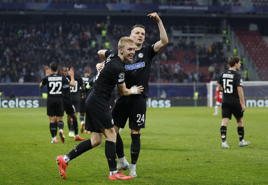 El Sturm austríaco derrota por la mínima al Girona en la Champions League