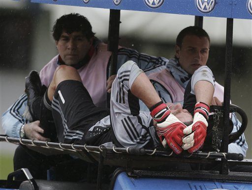 Mundial: Orión por el lesionado Abbondanzieri en Argentina