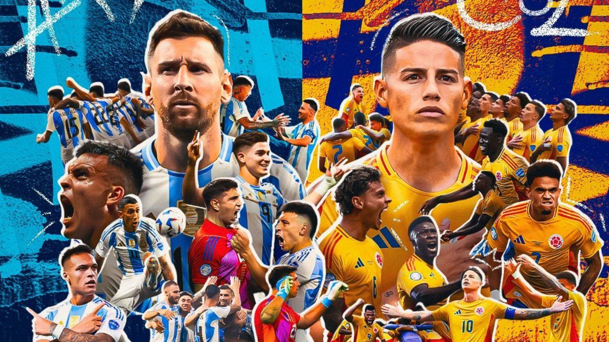 Argentina vs Colombia Fecha, hora y dónde ver EN VIVO final de la Copa