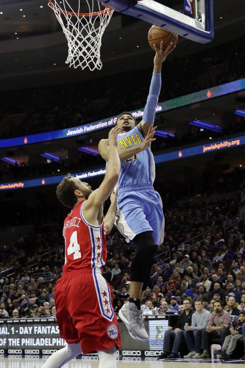 Gallinari anota 24 puntos y Nuggets vencen a 76ers