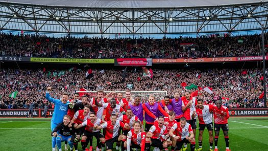 Feyenoord superó en histórica goleada al Ajax en la Eredivise