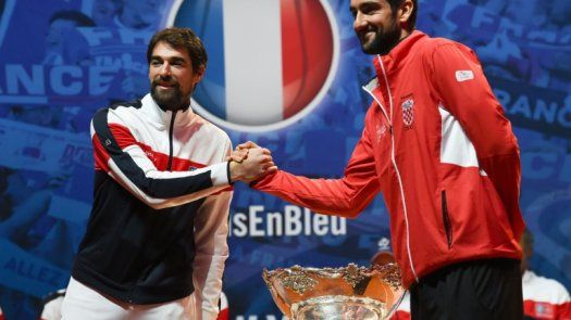 Francia con Tsonga y Chardy y Croacia sin sorpresas en final de Copa Davis