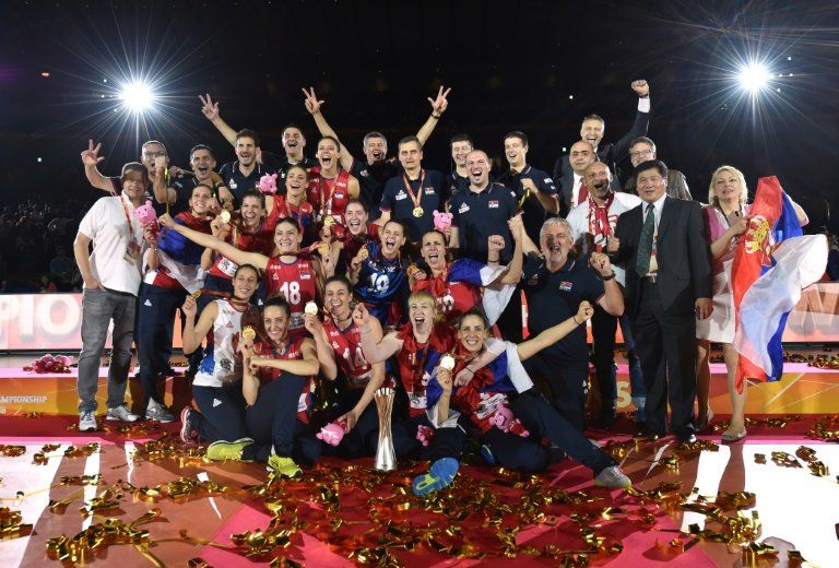 Serbia gana el Mundial femenino de voleibol