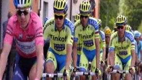 Polanc gana etapa 5 y Contador se apodera de la maglia rosa en el Giro