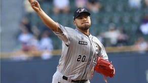 Jaime Barría logró su primera victoria en la KBO League de Corea