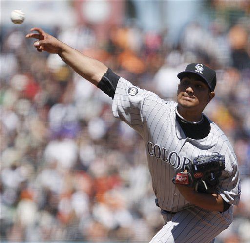 MLB: Rockies 4, Gigantes 1; Jhoulys Chací­n luce en la lomita