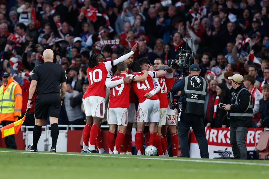 El Arsenal está a un paso de levantar la Premier League