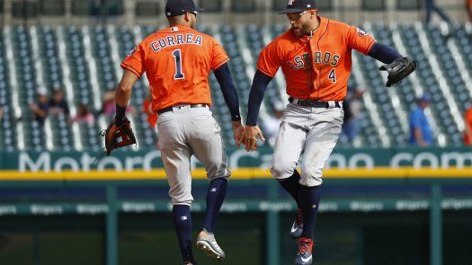 Con gran atrapada de Springer, Astros barren a Tigres