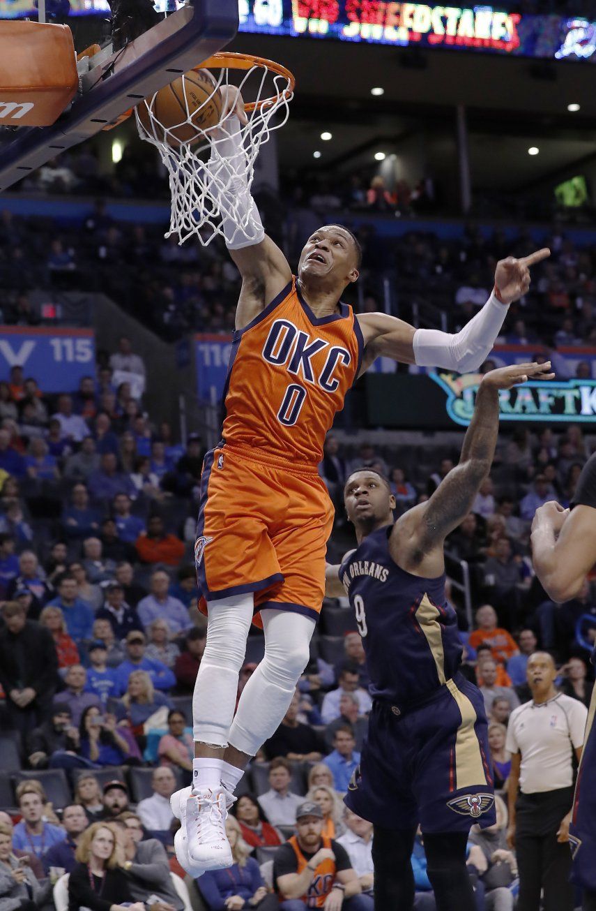 5to triple-doble seguido de Westbrook impulsa triunfo de OKC