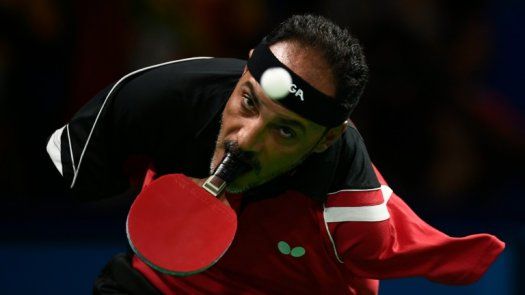 Ibrahim Hamadtou, o el tesón de un tenista de mesa sin brazos