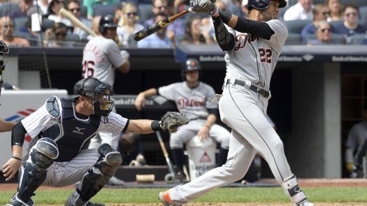 Reyes pega su primer jonrón y Tigres vencen 11-7 a Yanquis