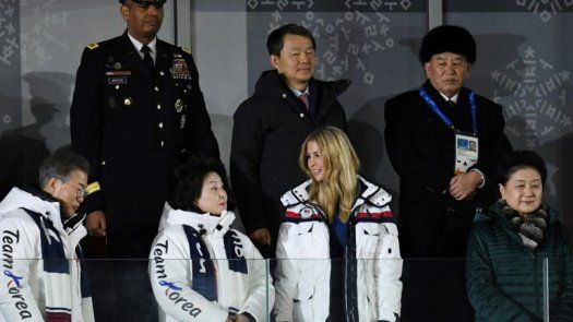 FOTOS INSÓLITAS-2018: Ivanka Trump, misión Pyeongchang