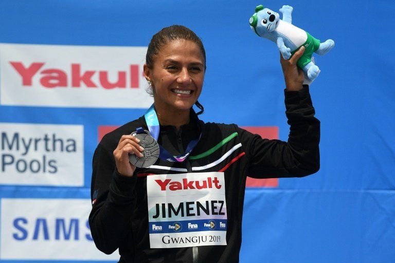 La mexicana Adriana Jiménez gana la plata en clavados 20 m en el Mundial de natación