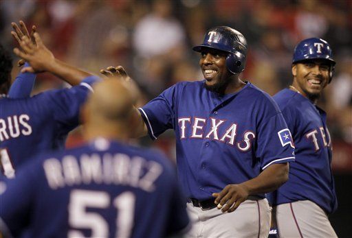 MLB: Rangers 6, Angelinos 4; Guerrero pega grand slam y jonrón