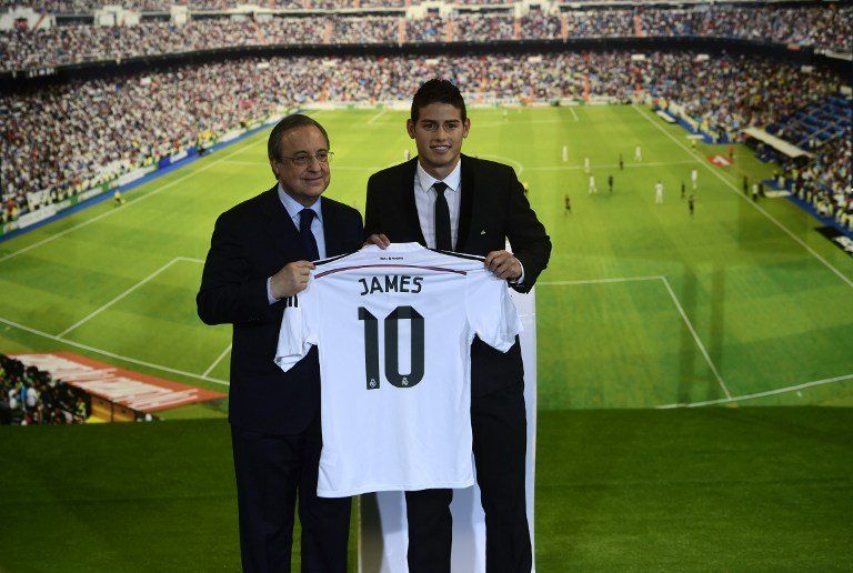 James Rodríguez, nuevo jugador del Real Madrid