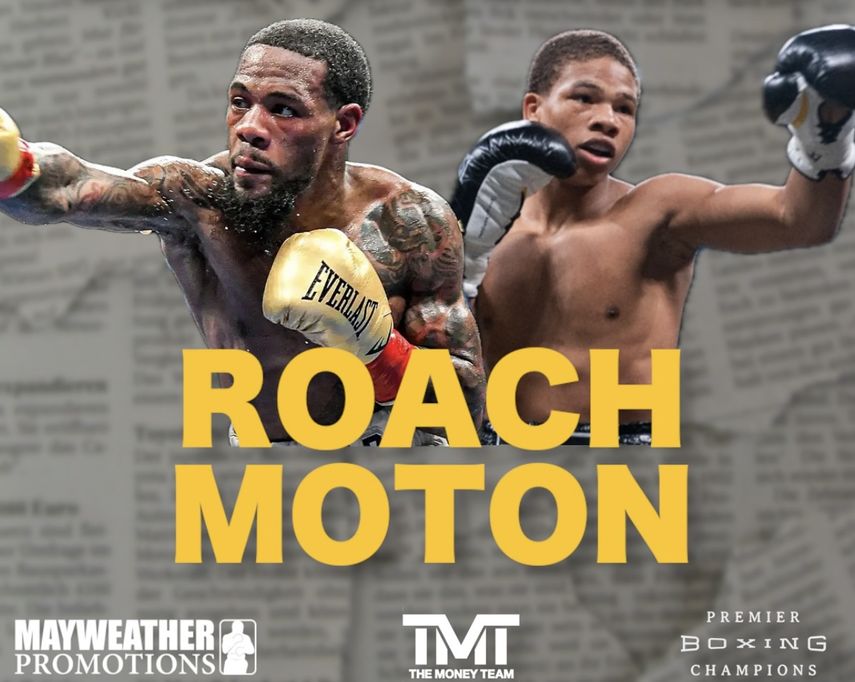 Floyd Mayweather Jr dispuesto a poner el dinero para que Lamont Roach enfrente a Curmel Moton