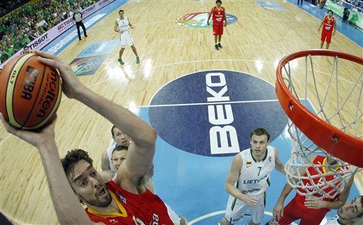 Favoritos se enfrentan en 2da ronda del Eurobasket