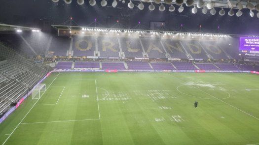 Fuerte lluvia en Orlando atrasa la jornada de Copa Oro 2021