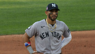 MLB: José Caballero demostró su velocidad ante Boston