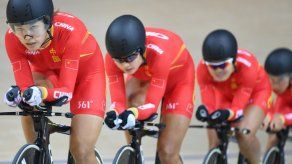 China se corona campeón olímpico de velocidad por equipos femenino en Rio-2016