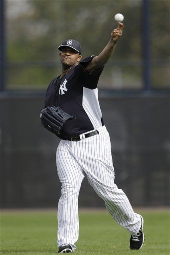 Sabathia lanza desde montí­culo
