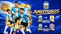 Selección de Argentina anuncia primeros amistosos sin Messi Selección de Argentina anuncia primeros amistosos sin Messi