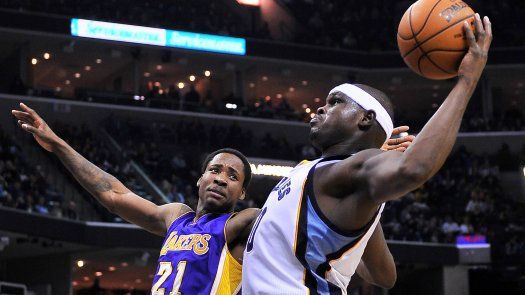 Randolph y Gasol encabezan ofensiva de Grizzlies ante Lakers