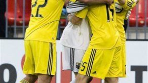 Portero del Crew anota y hace historia en la MLS