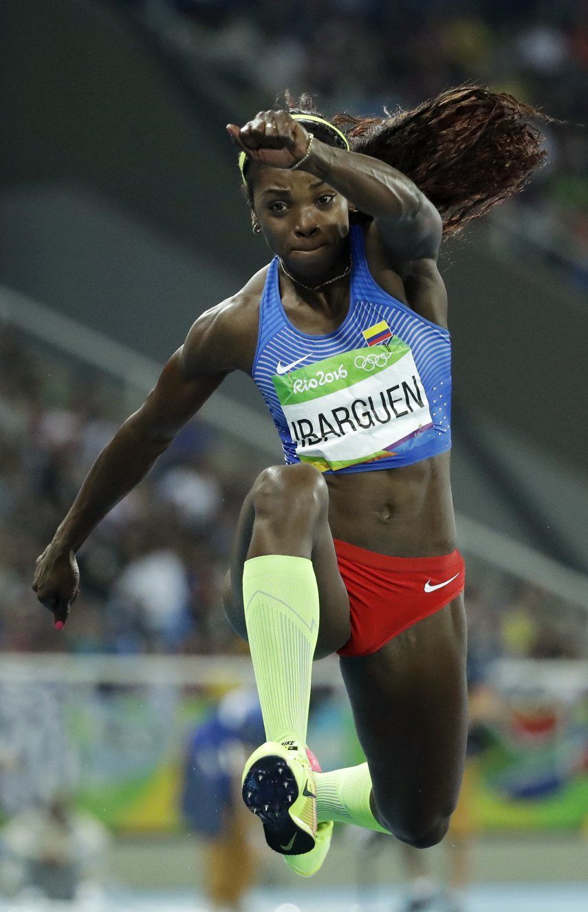 Oro para Ibargüen, plata para Rojas en salto triple olímpico