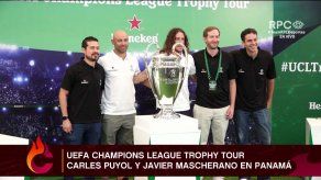 Champions League: Javier Mascherano y Carles Puyol en Panamá